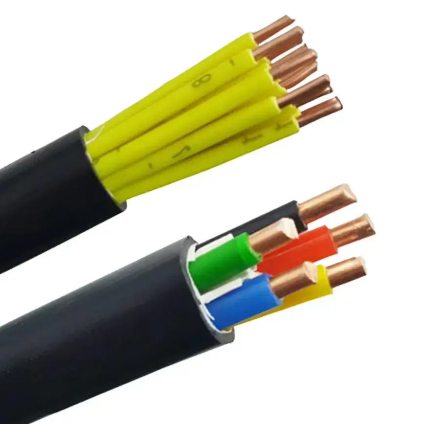 Réz PVC égésgátló vezérlőkábel